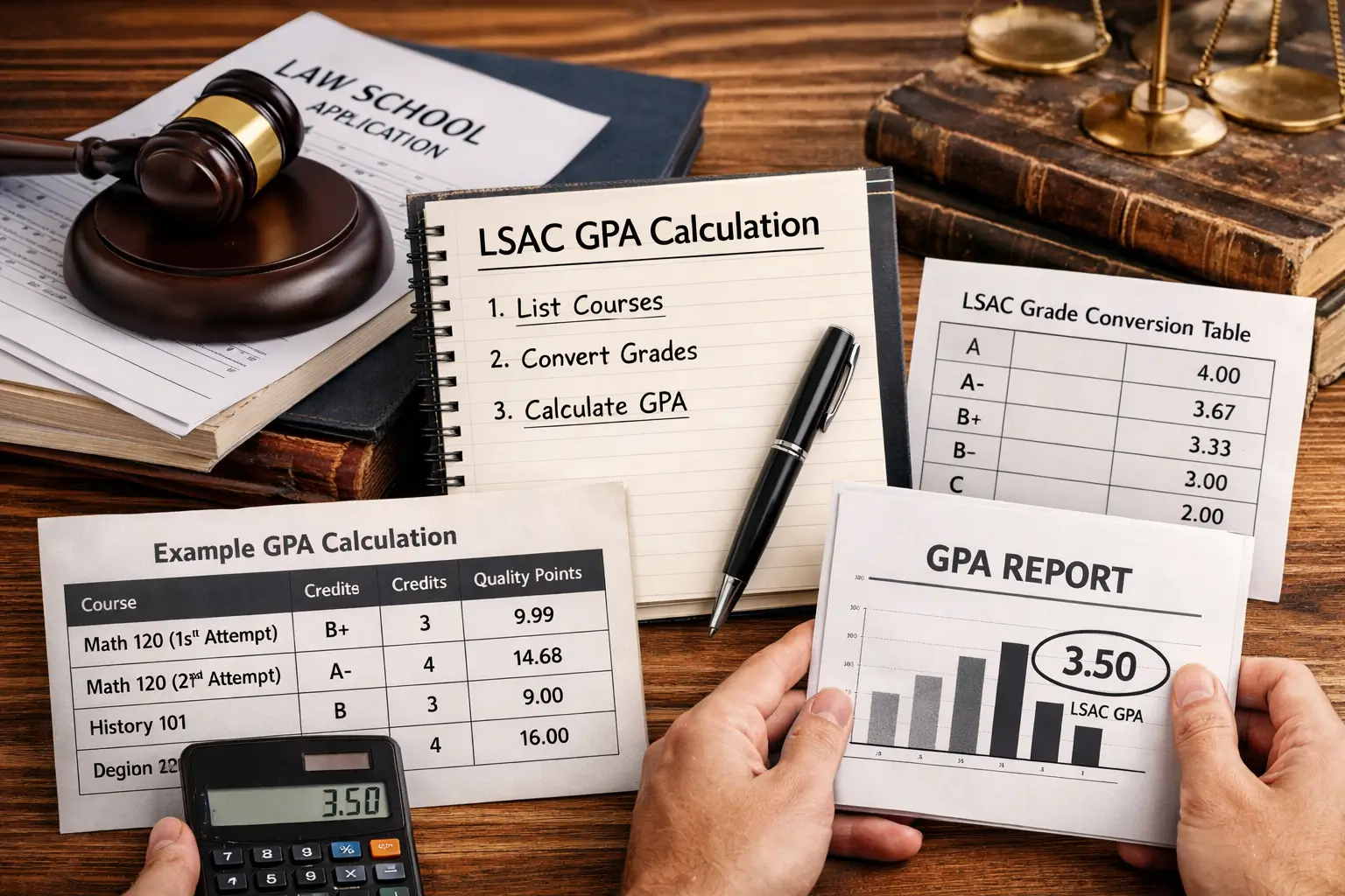 how to calculate lsac gpa step by step guide